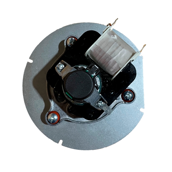 Røggasmotor / Røgsuger med kernemotor til pilleovn - Diameter 150 mm - 2400 rpm
